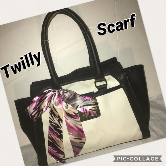 Twilly Handbag Headband Neck Tie Scarf - Picture 2 of 7